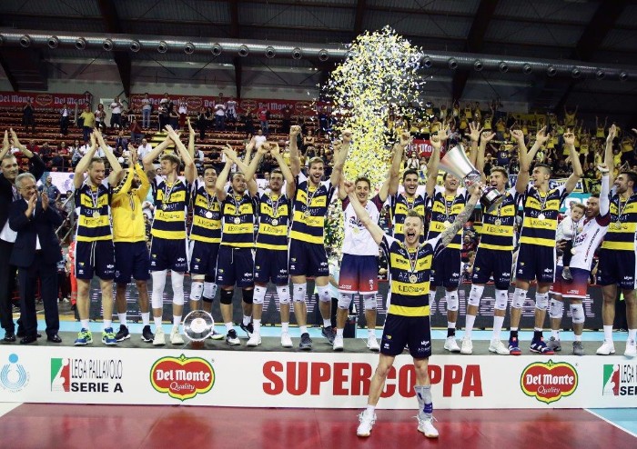 Modena volley, trionfo Azimut in Supercoppa