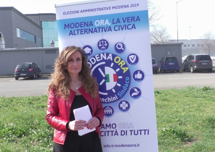 Modena Ora per Cinzia Franchini sindaco: 'Ripartiamo dalle imprese'