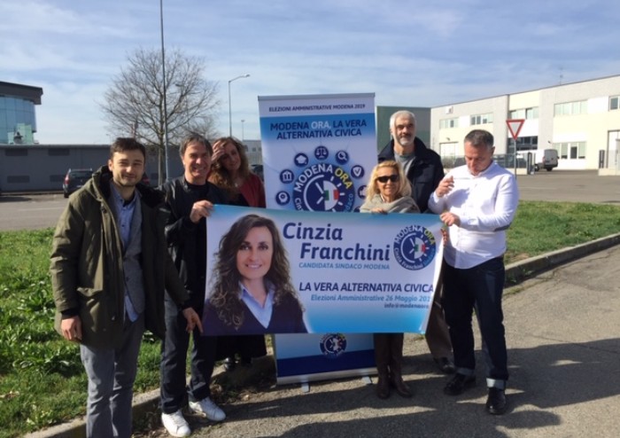 Modena Ora per Cinzia Franchini sindaco: 'Ripartiamo dalle imprese'