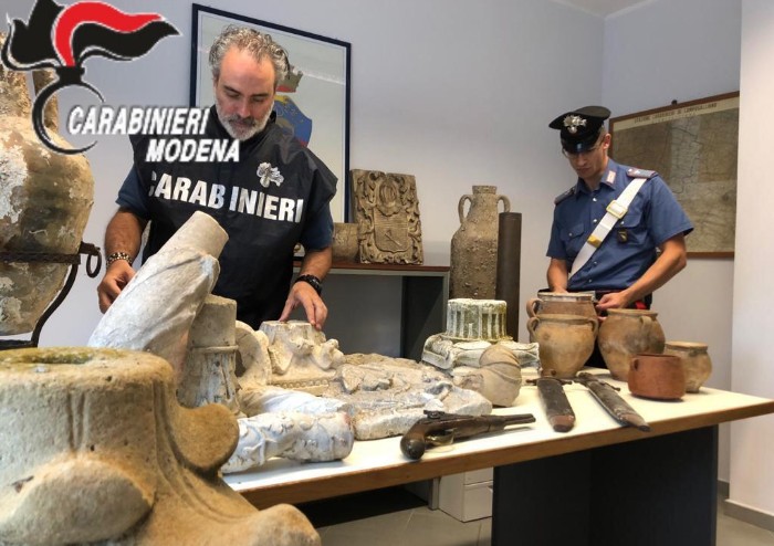 Reperti romani in eredità, chiamano i Carabinieri
