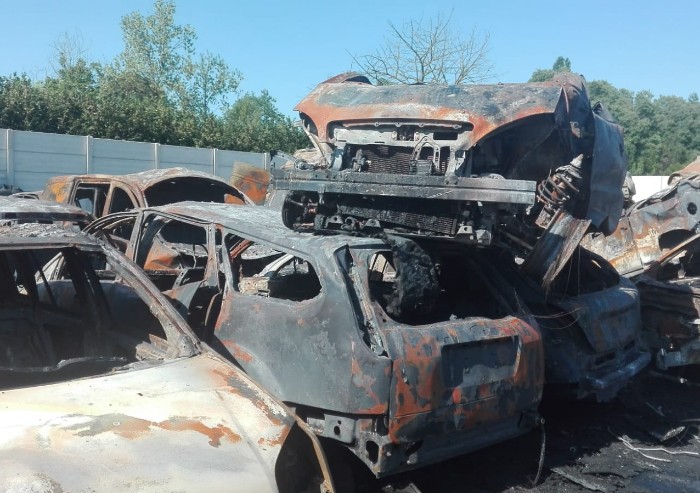 Autodemolizioni Longagnani, l'incendio è doloso: 'Mai avuto minacce'