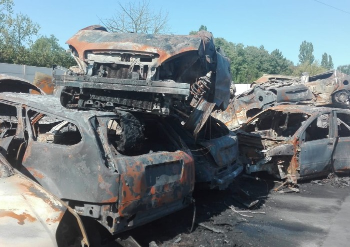 Autodemolizioni Longagnani, l'incendio è doloso: 'Mai avuto minacce'