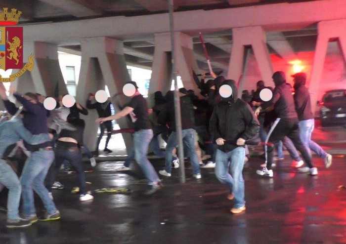 Scontri Modena-Reggio Audace: sette tifosi reggiani denunciati