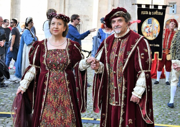 Modena, dame e cavalieri per la rievocazione storica
