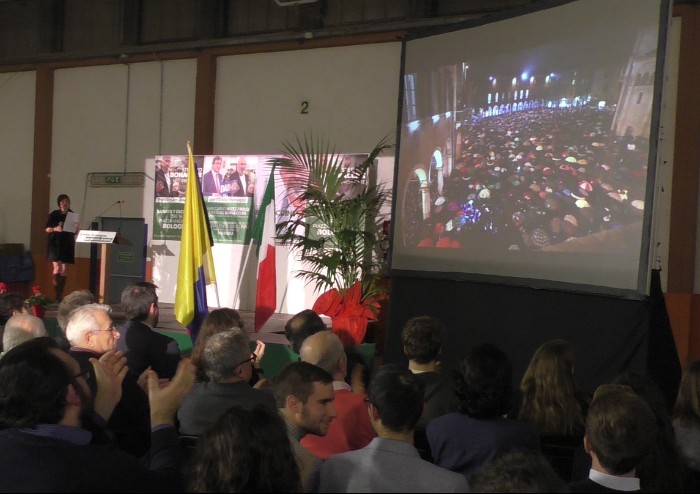 Il centro sinistra unito per Bonaccini: 'Basta litigi, perché stavolta rischiamo'