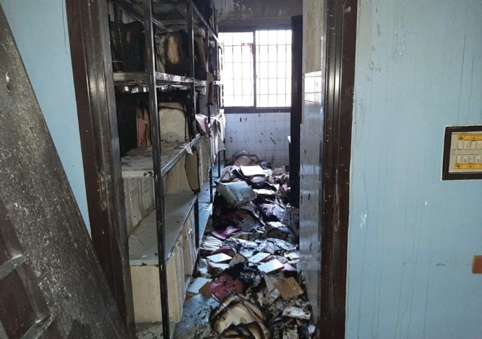 Rivolta carcere, le foto della devastazioni all'interno del Sant'Anna