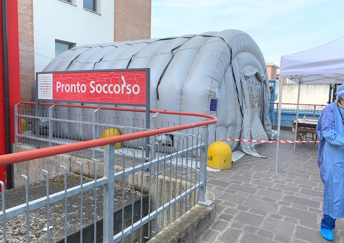 A Pavullo ospitati già 5 pazienti di Piacenza con coronavirus