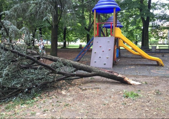 Violento temporale: continua conta danni a Soliera, Carpi e Bomporto