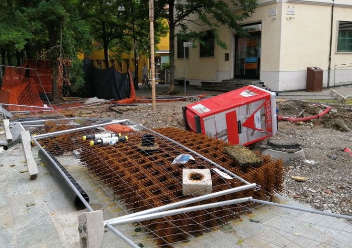 Violento temporale: continua conta danni a Soliera, Carpi e Bomporto