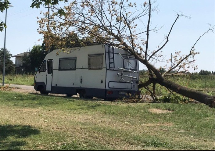 Violento temporale: continua conta danni a Soliera, Carpi e Bomporto