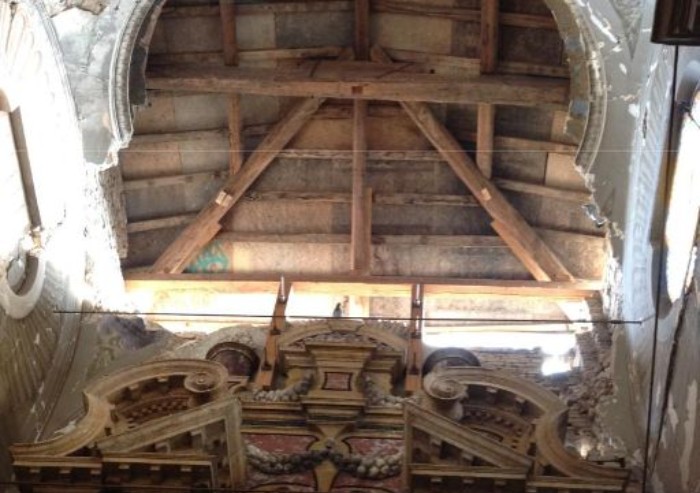 Mirandola, chiesa di San Francesco: proseguono i lavori di recupero