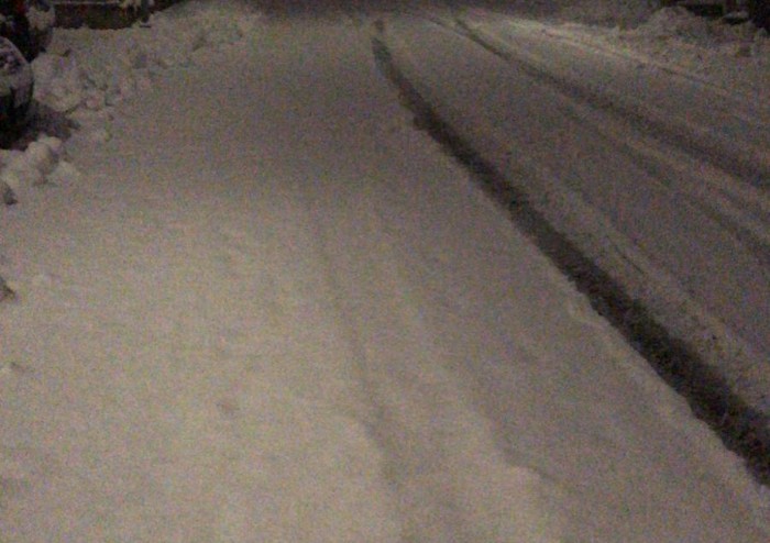 Neve anche in pianura, abbondante in montagna, disagi sull'Estense