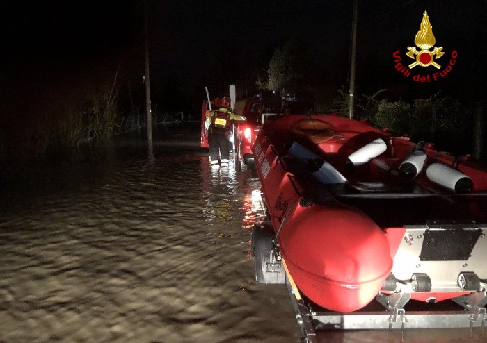 Alluvione Nonantola e Gaggio: 3000 famiglie senza luce. 160 evacuate