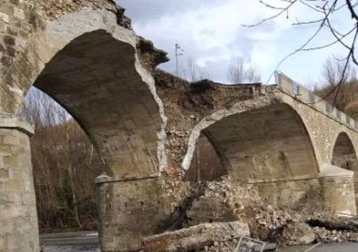 Cedimento Ponte Samone, ora i costi per il ripristino triplicano
