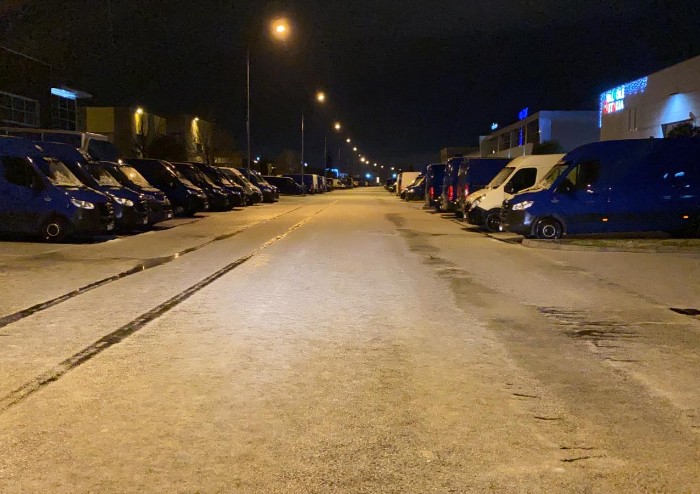 Natale imbiancato...dalla grandine