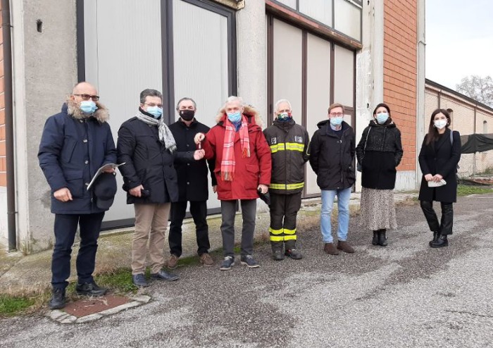Mirandola, al via i lavori per la nuova sede dei Vigili del Fuoco