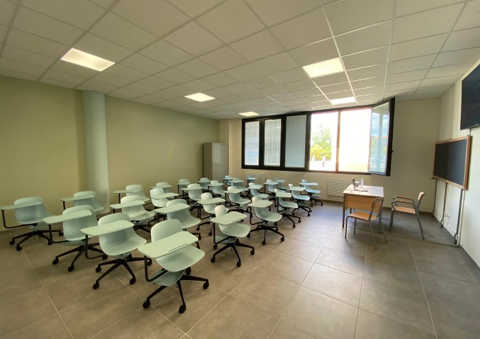 Scuola, cantiere ampliamento Selmi concluso
