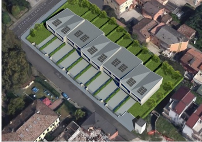 Modena, abbattuto l'ex Mulino: addio a un pezzo di storia di Albareto