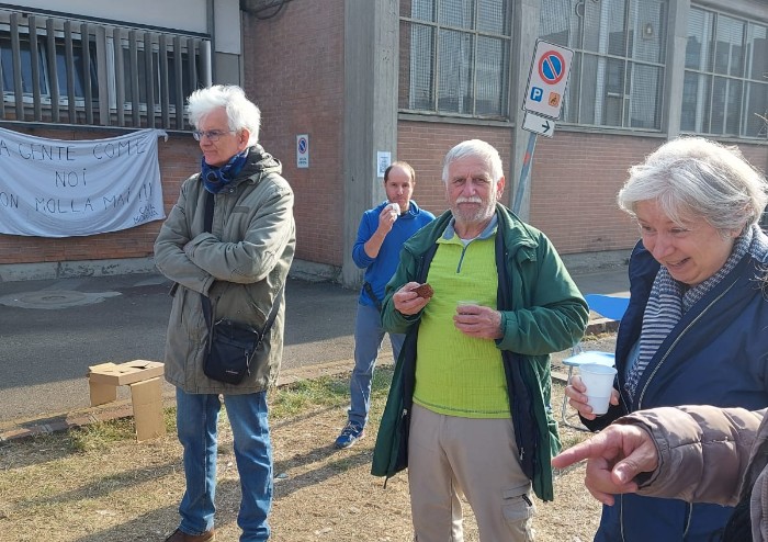 Presidio no green pass alla New Holland: pranzo coi modenesi