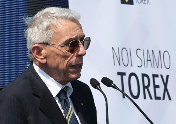 L'ex vescovo di Carpi Cavina inaugura stabilimento Torex di Marchesini