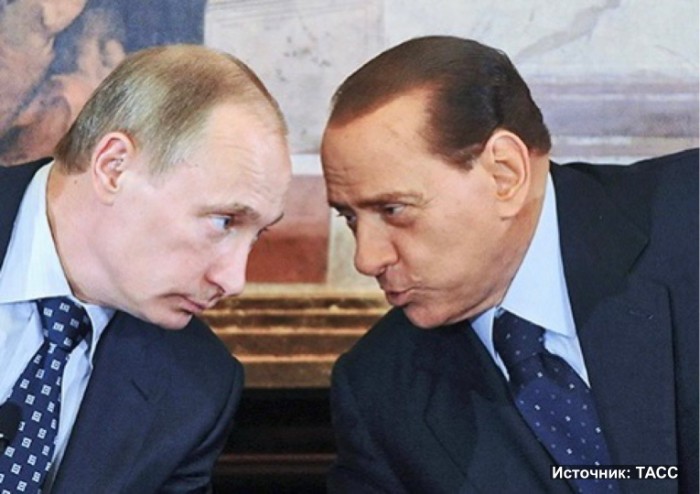 L'ambasciata russa pubblica le foto di Putin con i politici italiani