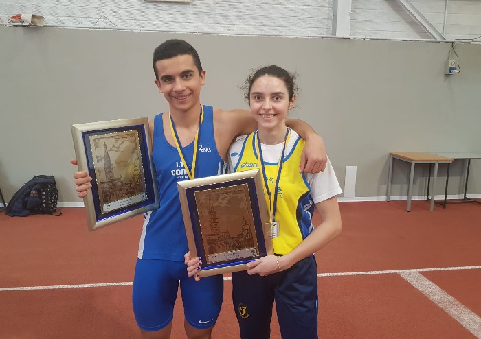 Chiara Cappi e Matteo Cocconi i ragazzi più veloci di Modena