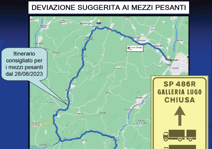 Tra Modena e Reggio, chiude la galleria da 30.000 passaggi al giorno