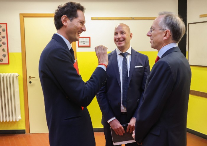 I 60 anni di istituto Ferrari festeggiati con John Elkann: 'Qui il nostro punto di partenza'