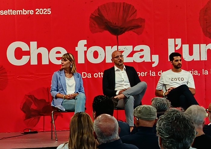 Applauso corale a Reggianini e attacco al governo su Gaza, vaccini e sanità: la festa PD ha inizio