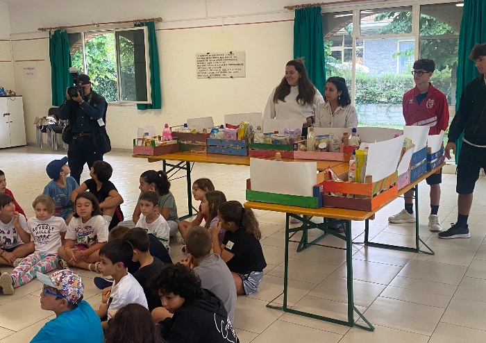 Bastiglia, ceste Caritas: la generosità dei bambini per chi ha bisogno