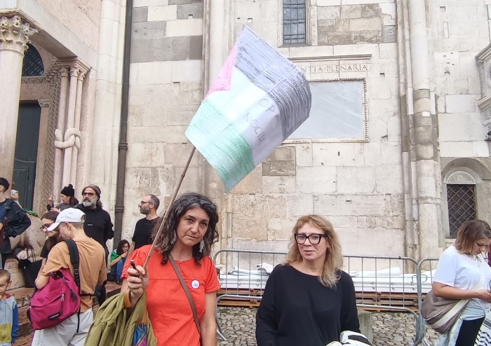 ‘Palestina libera’: a Modena piazza Grande gremita per Gaza