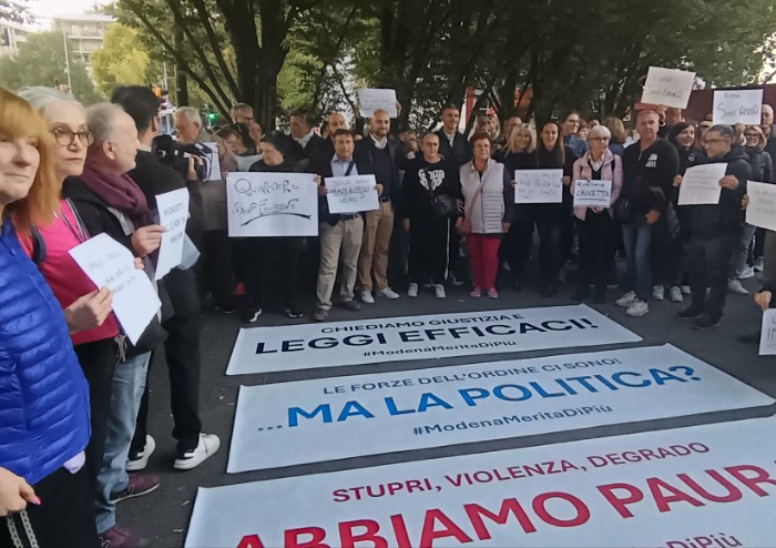 'Rivogliamo una Modena sicura'