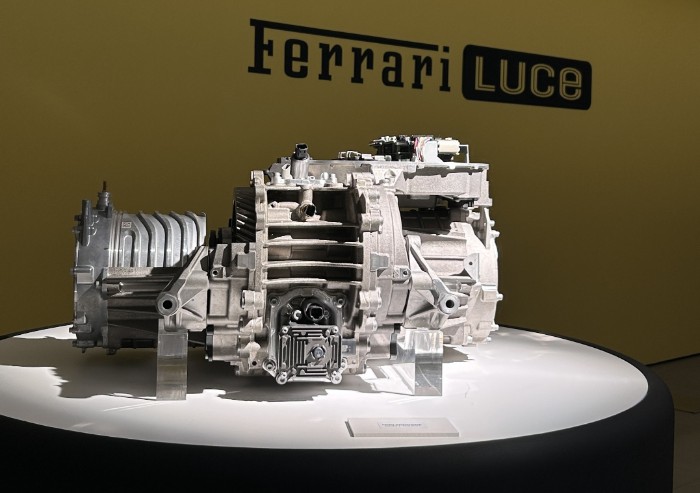 Al Museo Ferrari a Maranello, la nuova Luce è in mostra 'a pezzi'