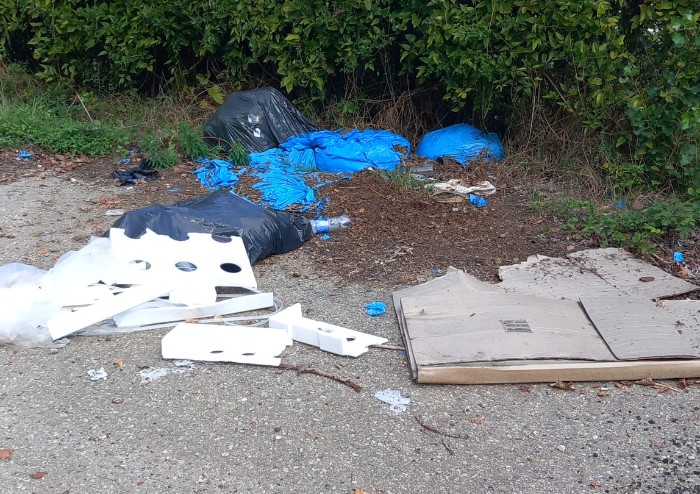 Modena, l'area dell'ex cava di San Damaso trasformata in discarica a cielo aperto