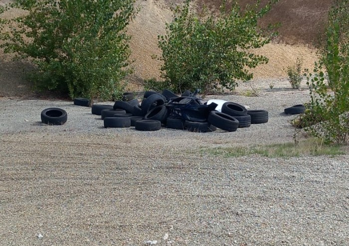 Modena, l'area dell'ex cava di San Damaso trasformata in discarica a cielo aperto