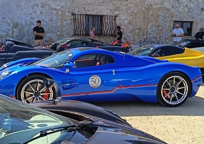 Zonda, Huayra e Utopia: il genio di Pagani sfila a Trapani