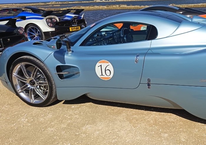 Zonda, Huayra e Utopia: il genio di Pagani sfila a Trapani