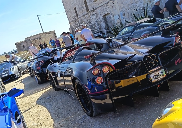 Zonda, Huayra e Utopia: il genio di Pagani sfila a Trapani