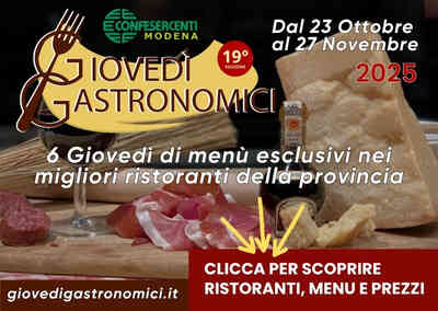 Spazio ADV dedicata a Giovedì gastronomici