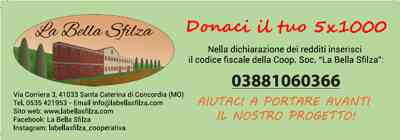 Spazio ADV dedicata a La Bella Sfilza
